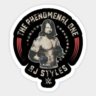 AJ Styles The Phenomenal One Sticker